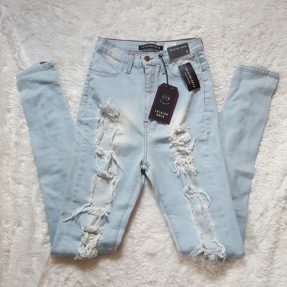 Fashion Nova Denim - Fashion Nova "Lay Off Jeans"